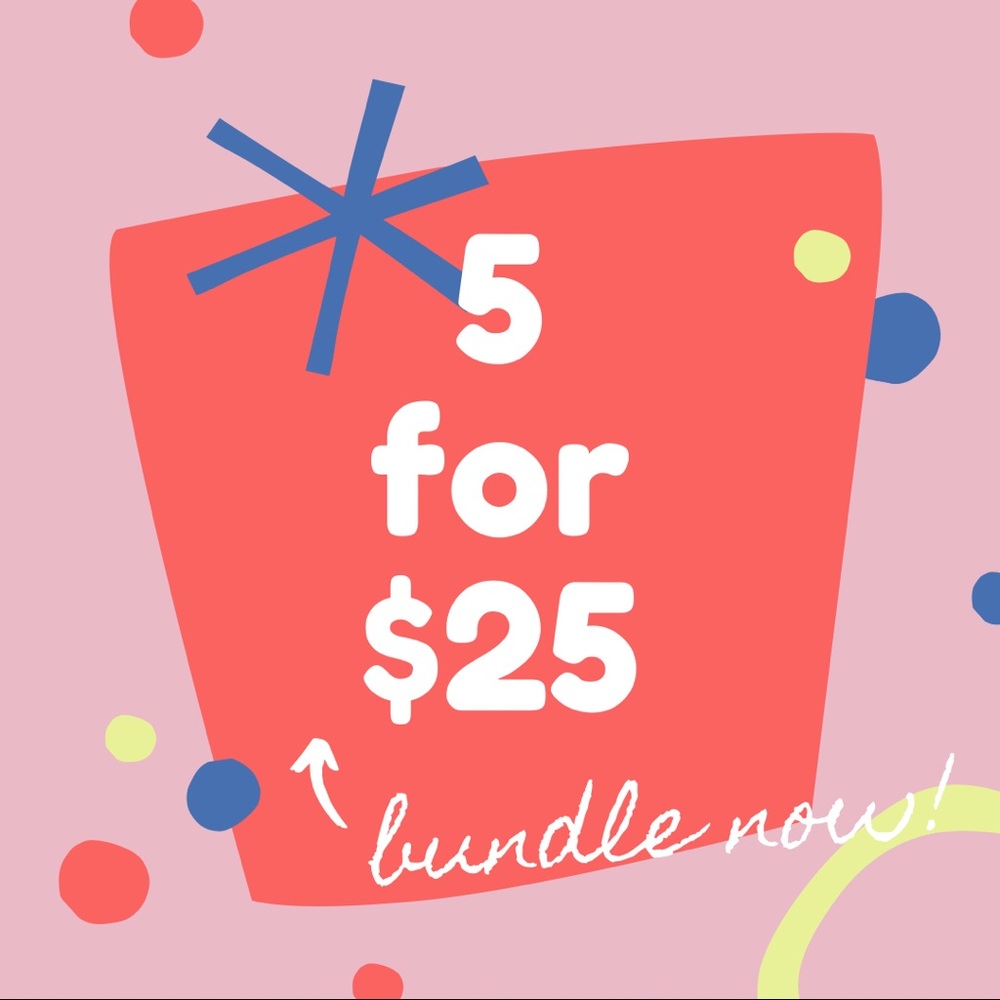 5 FOR $25 KIDS DEALS